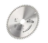 Hoja de sierra carburo for madera, 250 mm x 40T/48T/60T/80T, apertura 30, disco carpintería TCT, hoja circular aleación dura(250x30mmx60T)