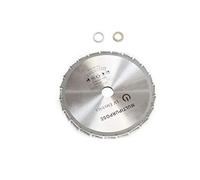 Hoja de sierra circular 24T de 210 mm, apta para cortar acero, aluminio, hierro y metales no ferrosos, madera y plástico