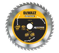 DeWalt Hojas para sierra circular portátil XR Extreme Runtime 165 mm x 20 mm 42D 10º