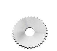 Hoja de sierra circular for fresado de 40/50/60/63/75/80/100 mm, cortadora de ranuras for máquina, herramienta de corte de metal, acero y PVC.(D50xd16,1.0mm)
