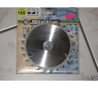 Hoja De Sierra Circular HM 160 X 30 Z 24 Para Festo/Mafell/Holz-Her