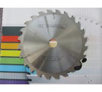 Hoja De Sierra Circular HM 165 X 1,5/1,0 X 20 Z 24 Y Otros Para Bosch Stehle