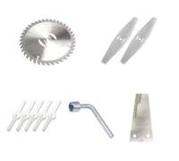 Hoja de sierra circular, hoja de metal, hoja de plástico, 3 tipos, cuchillo de repuesto para batería, desbrozadora eléctrica, cortadora de bordes de rueda, cortadora de césped, desbrozadora