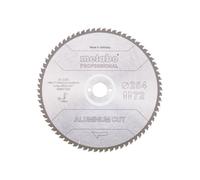 Hoja de sierra circular metabo 628447000, disco de 25,4 cm para alumin