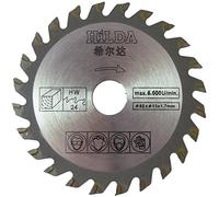 Hoja de sierra circular para Worx WU 420, WX 422, WX 423, WX 426, WX 523 85 mm x 15 mm x 24T Hoja de sierra circular de corte de madera