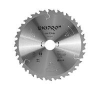 Hoja de sierra circular ULTRA 185x20/16×24T, K2.4, 65Mn (para madera)