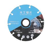 Hoja de sierra de aleación para carpintería, 1 Uds., disco de corte de aleación, amoladora angular de plástico y aluminio de madera maciza, máquina de corte, hoja de sierra eléctrica (115X22.23X1.2MM)