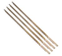 Hoja de sierra de arco extra larga de 76,2 cm, árboles de madera verde húmedo, ramas de troncos de madera, 4 unidades