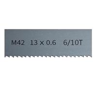 Hoja de sierra de banda M42 bimetálica de 1/2 "para carpintería, 1140-2930mm x 13mm x 0,6mm, con hoja de sierra de cinta de 6-14tpi, 1 ud.(Length 1790mm)