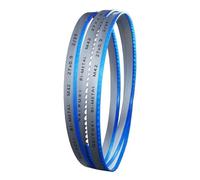 Hoja de sierra de cinta bimetálica de 2908-3810 mm x 27 mm x 0,9 mm for cortar metal de 1" x 0,035"(6 and 10 tpi,3150mm)