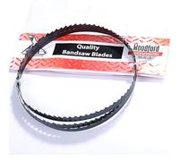 Hoja de sierra de cinta de 2560 mm x 10 TPI de para cortar madera, plástico, acrílico, MDF, fabricada por Xcalibur Tooling UK