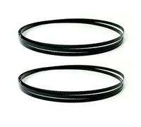 hoja de sierra de cinta de acero al carbono, 2 hojas de sierra cinta 2240 mm, carbono, 6,35 x 10 13, 14 dientes por pulgada, for carpintería(2240x6.35x0.35mm 6T)