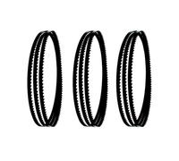 hoja de sierra de cinta de acero al carbono, 3 hojas de sierra cinta 56 1/8 pulgadas x 1/4 10 dientes por pulgada, for carpintería alta resistencia a la abrasión, hoja SK5