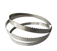 Hoja de sierra de cinta for carpintería, 3 unidades, punta dentada templada, hoja de sierra de cinta pequeña for máquina de sierra(2500x13x0.36mm)