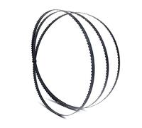 Hoja de sierra de cinta, Paquete de 2 hojas sierra cinta 1575 x 6,35 0, mm, 6/10/15 TPI for Lumberjack BS228 Total Ts730301(6 TPI)