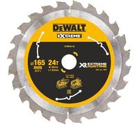 Hoja de sierra DeWALT (ideal para sierras FLEXVOLT), 165 x 20 mm, 24 dientes DT99560