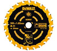 Hoja de sierra DeWALT (ideal para sierras FLEXVOLT), 184 x 16 mm, 24 dientes DT10302