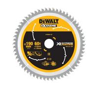 Hoja de sierra DeWALT (ideal para sierras FLEXVOLT) 190 x 30 mm, 60 dientes DT99564