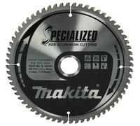 Hoja de sierra MAKITA aluminio SPECIALIZED 216x2,2x30 mm 64 dientes B-33299