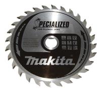 Hoja de sierra MAKITA madera SPECIALIZED 160x2,2x20 mm 28 dientes para sierras de inmersión B-32982