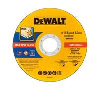 Hoja de sierra para cortar metal DeWalt 115 x 1 mm, 100 piezas DT20599