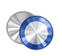 Hoja de sierra para corte de metales Hoja de sierra corte Metal, hoja Circular 180-355mm for cortar aluminio, hierro, acero, carburo recubierto azul, 1 ud(355x2.6x2.0x25.4x90T)