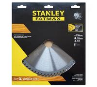 Hoja de sierra Stanley TCT/HM, afilable para cortes transversales 250x30 mm STA15610
