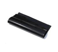 Hoja de silicona blanca Hoja de goma de silicona 250x250 mm 1-5 mm de espesor Estera térmica multicolor(Black,4mm)