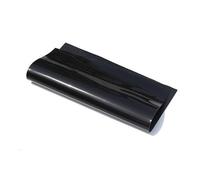 Hoja de silicona blanca Hoja de goma de silicona 250x250 mm Multicolor 1-5 mm Estera térmica de calidad alimentaria(Black,1mm)