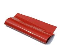 Hoja de silicona blanca, hoja de goma de silicona, 250x250mm, multicolor, 1-5mm de espesor, estera térmica de calidad alimentaria(Red,5mm)