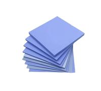 Hoja de silicona de alta conductividad térmica - Junta de grasa térmica de 200 mm x 400 mm for electrónica(Dark Blue,0.5mm - 6W)
