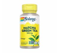 Hoja De Té Verde Matcha 300 Mg 100 Cápsulas Veganas De Solaray
