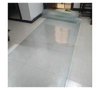 Hoja de techo corrugado de plástico de 1 mm, panel de techo resistente a los impactos para cocheras, balcones y estructuras al aire libre, tamaño personalizable (1 x 5 m) para mayor durabilidad y