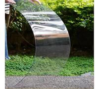 Hoja de techo, Fuerte impacto y resistente a la rotura, Protección UV para techo a prueba de lluvia al aire libre, para invernaderos/cobertizos/carpones(0.8x10m)