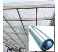 Hoja de techo,Paneles de cubierta de techo de lluvia de toldo al aire libre,Panel de cobertura de reemplazo de marco frío,para invernaderos,coberturas,carportes,cabañas,perros Garajes(WxL:0.7x10m)