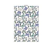 Hoja de transferencia de arcilla de mariposa para hacer joyas, papel floral