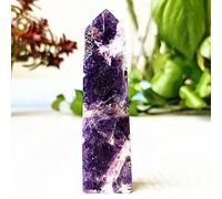 Hoja De Turmalina Y Mica De Unicornio Natural, Mineral Simbiótico, Decoración Del Hogar, Varita Mágica, Meditación De Reiki, Chakra Curativo, Decoración De Habitación De Cristal,A57 86g100-27mm