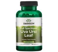 Hoja de Uva Ursi de espectro completo, 450 mg - 100 cáps.