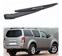 Hoja Del Brazo Del Limpiaparabrisas Trasero para Nissan Pathfinder R51 2005-2012,Conjunto de Limpiaparabrisas Trasero Piezas de Repuesto para Ventanas de Limpieza de Caucho