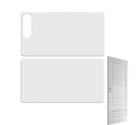 Hoja disuasoria para Mascotas: Capa de Defensa contra raspaduras, Pantalla de Aluminio Transparente, Placa de Resistente | Elemento de Confort Estable, Placa Protectora Dura para Zona Terreno P