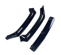 Hoja Divisoria Lip Separador De Parachoques Delantero Coche Difusor De Alerón De Barbilla Tuning para Hyundai para I10 para MPI para LPGI 2017-2019 3 Uds Alerón Parachoques Delantero