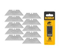Hoja endurecida por inducción Dewalt para cuchillo retráctil, 10 piezas DWHT11004-2