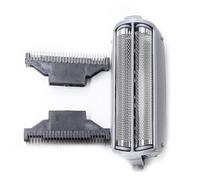 Hoja exterior de repuesto y hoja interior para Panasonic ES-RW30-S / ES4815P-S / ES4036 / ES4853 / ES4033 /WES9833P / WES9839 - Cabezal de afeitadora eléctrica con soporte