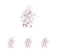 Hoja Globo Iridescent Peso, color/modelo surtido (Paquete de 4)