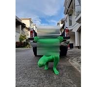 Hoja lenticular transparente - espacios en blanco, retrato, para impresión lenticular, 3D/Morph/Zoom/Animación/impresión de imagen invertida, trucos de magia, ilusión óptica, invisibilidad (100LPI, 5