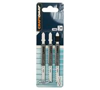 Hoja metálica dentada T 102 D (PP / PE, 3 pzs., Vástago en T)