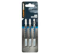 Hoja metálica dentada T 121 GF (Placas / placas perforadas, 3 pzs., Vástago en T)