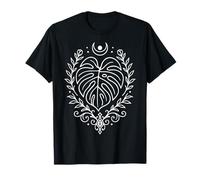 Hoja Monstera Ornamental Estructura Floral Naturaleza Camiseta