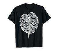 Hoja Monstera Ornamental Estructura Floral Naturaleza Camiseta