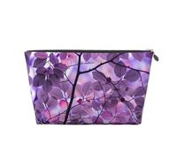 Hoja Morada, Bolsa de artículos de tocador Bolsa de Maquillaje Bolsa de cosméticos Bolsa de artículos de tocador de Viaje portátil